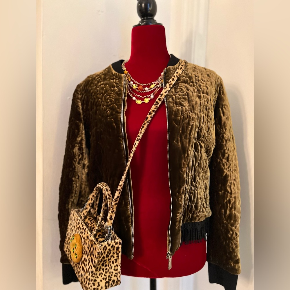 Elie Tahari Jacket + Necklace